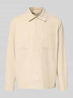 Selected Homme Regular fit overhemdjack van puur katoen model 'REGTATE'