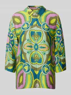Smith and Soul Blouse met all-over motief en 3 4-mouwen