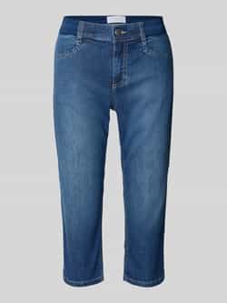 Angels Regular fit capribroek met elastische band model 'Ana'