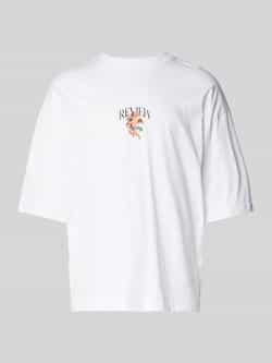 REVIEW T-shirt met labelprint