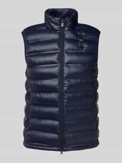Blauer Usa Bodywarmer met opstaande kraag en tweewegsritssluiting