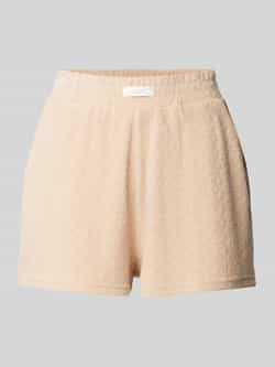 Guess Activewear Korte regular fit broek met structuurmotief model 'LOLA'
