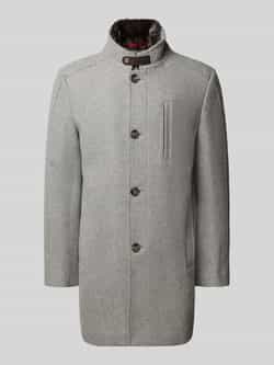 CINQUE Regular fit lange jas met opstaande kraag model 'Arsenal'