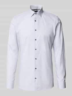 OLYMP No. Six Super slim fit zakelijk overhemd met kentkraag