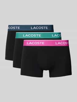 Lacoste Boxershort met elastische band in een set van 3 stuks