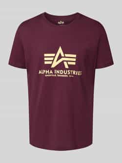 Alpha industries T-shirt met labelprint