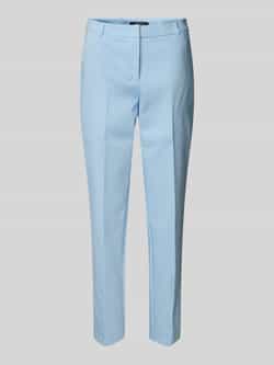 Comma Stoffen broek met bandplooien