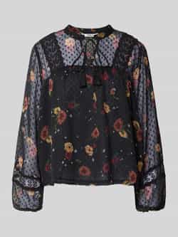 Only Regular fit blouse met mandarijnkraag model 'TESSA'