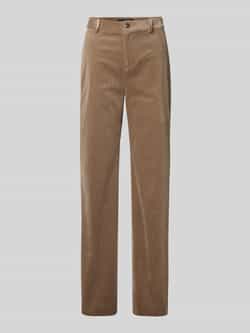 Lauren Ralph Lauren Flared cut corduroy broek met steek- en achterzakken model 'KADEN'