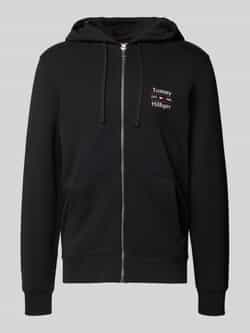 Tommy Hilfiger Regular fit sweatjack van puur katoen
