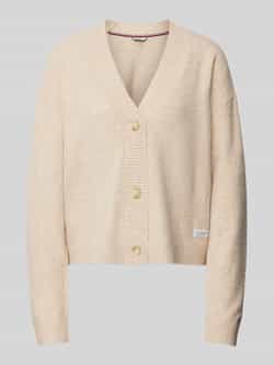 Tommy Hilfiger Gebreide cardigan met labelpatch