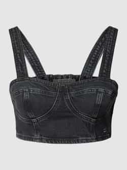 Tommy Hilfiger Zwarte Katoenen Spaghettitop Lente Zomer Vrouwen Black Dames