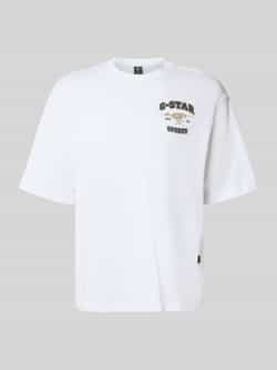 G-Star Raw Regular fit T-shirt met logoprint model 'Running Dog'