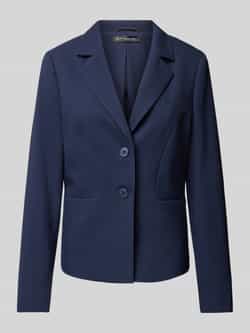 Betty Barclay Getailleerde Blazer Lange Mouw Blue Dames