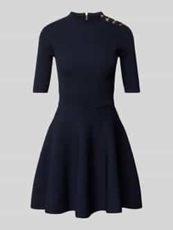 Ted Baker Gebreide jurk met sierknopen