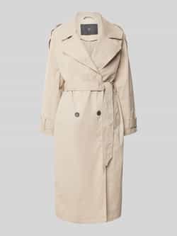 WITHBLACK Trenchcoat met reverskraag