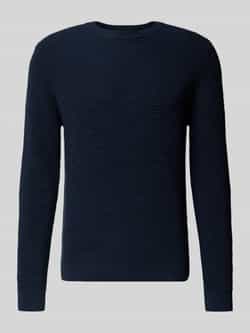 REVIEW Gebreide pullover met structuurmotief