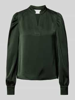 NEO NOIR Regular fit blouse met V-hals model 'Rosslyn'
