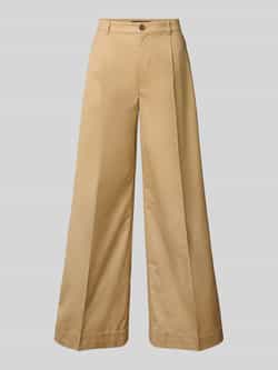 Lauren Ralph Lauren Broek met wijde pijpen en achterzak model 'MAKANIE'