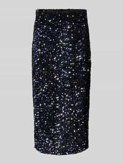 Pieces Nauwsluitende midirok met pailletten model 'KAM'