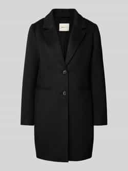 Tom Tailor Denim Slim fit lange jas met wol
