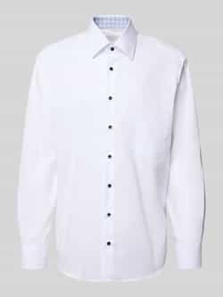 Eterna Comfort fit zakelijk overhemd met knoopsluiting