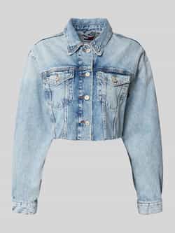 Tommy Jeans Korte jeansjack van puur katoen