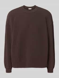 American vintage Oversized sweatshirt met ribboorden model 'TOFFY'