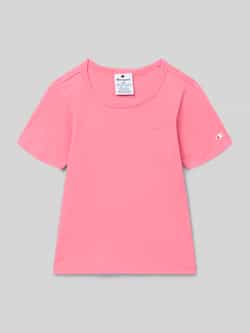 Champion T-shirt met labelstitching