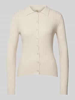 Soyaconcept Gebreid jack met knoopsluiting model 'FETIMA'