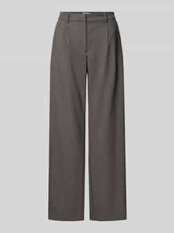 Weekday Wide leg bandplooibroek met riemlussen model 'Drew'