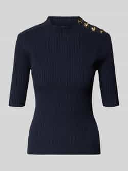 Ted Baker Gebreid shirt met sierknopen en 1 2-mouwen