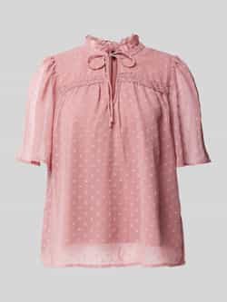 Vero Moda Regular fit blouse met kantdetail model 'LEAH'
