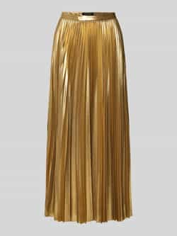 Lauren Ralph Lauren Midirok met plissévouwen model 'VANETTA'