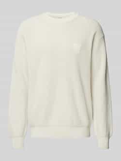 Boss Orange Gebreide pullover met labeldetail model 'Acircolo'