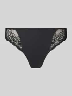 MARIE JO Slip met semi-transparante garnering model 'Cyrile'
