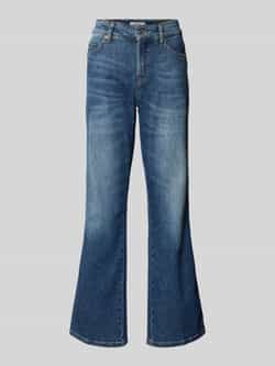 CAMBIO Bootcut jeans met siersteentjes model 'FRANCESCA'