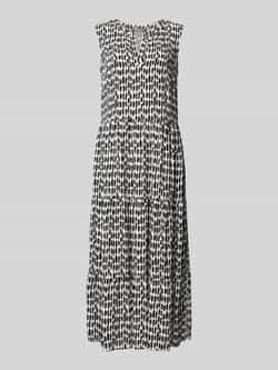 Christian Berg Woman Selection Midi-jurk met all-over motief