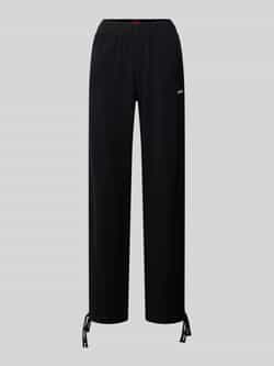 HUGO Regular fit sweatpants van modalmix model 'CASUAL'