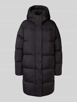 Tommy Hilfiger Regular fit lange donsjas met capuchon