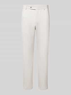 ATELIER TORINO Stoffen broek met Franse steekzakken