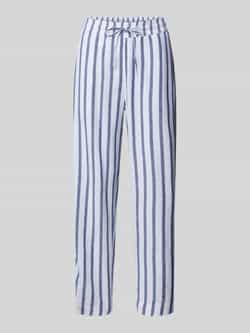 FREE QUENT Straight leg stoffen broek met tunnelkoord model 'Lavisco'