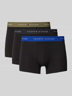Tommy Hilfiger Regular fit boxershort van een mix van katoen en elastaan in een set van 3 stuks