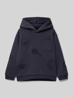 Mayoral Hoodie met labelstitchings