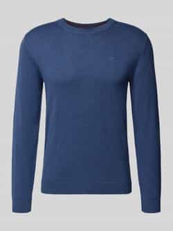 Tom Tailor Regular fit gebreide pullover van zuiver katoen