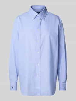 Polo Ralph Lauren Oversized fit overhemdblouse met kentkraag
