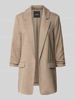 Vero Moda Regular fit lange blazer met viscose model 'FRIDA'