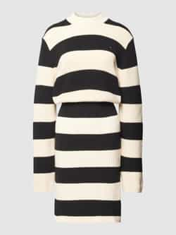 Tommy Hilfiger Gebreide jurk CO CARDI STITCH SWT DRESS