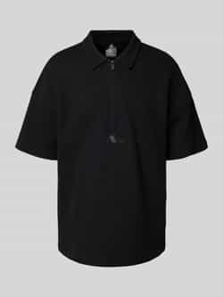 Adidas Sportswear Relaxed fit poloshirt met labelstitching