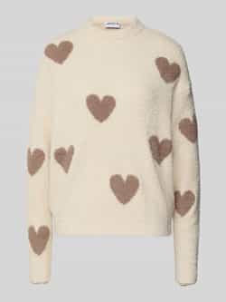 Jake*s Casual Gebreide pullover in all-over look
